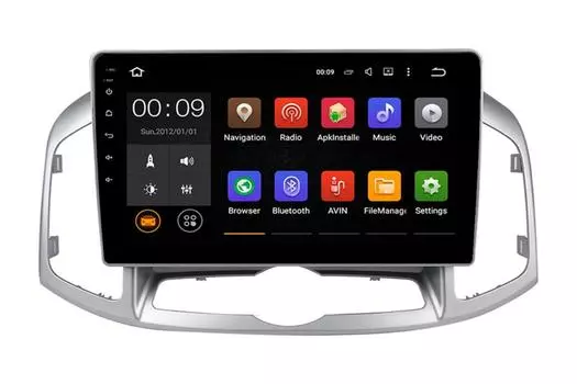 Штатная магнитола Roximo 4G RX-1303 для Chevrolet Captiva (2011-2016) (+ Камера заднего вида в подарок!)