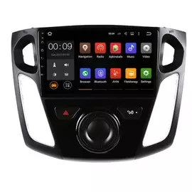 Штатная магнитола Roximo 4G RX-1701 для Ford Focus 3 2011-2017 (Android 6.0) (+ Камера заднего вида в подарок!)