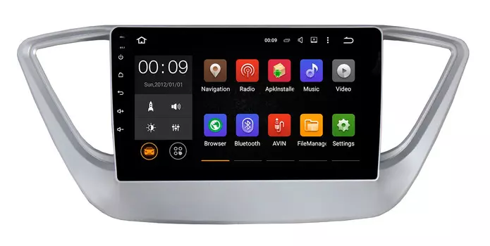 Штатная магнитола Roximo 4G RX-2011-N17 для Hyundai Solaris 2017+ (+ Камера заднего вида в подарок!)