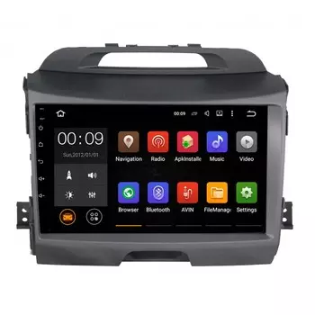 Штатная магнитола Roximo 4G RX-2313-N10 для KIA Sportage 3 (Android 6.0) (+ Камера заднего вида в подарок!)