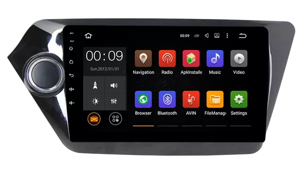 Штатная магнитола Roximo 4G RX-2314 для KIA RIO (2010-2017) (+ Камера заднего вида в подарок!)