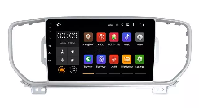 Штатная магнитола Roximo 4G RX-2319-N18 для KIA Sportage 4 Navi 2018 (+ Камера заднего вида в подарок!)