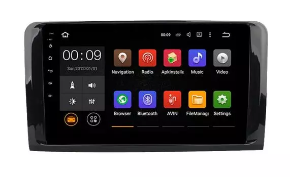 Штатная магнитола Roximo 4G RX-2504 для Mercedes Benz ML W164/ GL X164 (+ Камера заднего вида в подарок!)