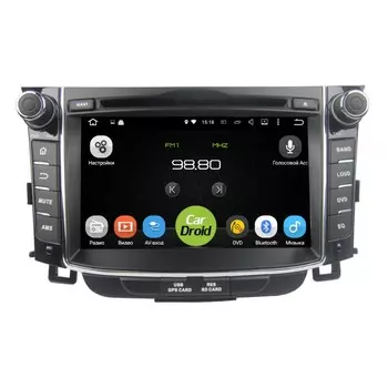 Штатная магнитола Roximo CarDroid RD-2004 для Hyundai i30 2, 2012, GD (Android 8.0) (+ Камера заднего вида в подарок!)