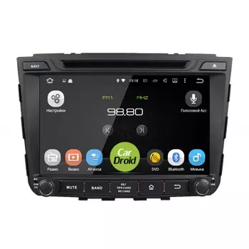 Штатная магнитола Roximo CarDroid RD-2010D для Hyundai Creta / ix25 (Android 9.0) DSP (+ Камера заднего вида в подарок!)