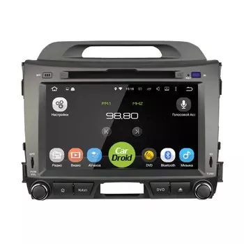 Штатная магнитола Roximo CarDroid RD-2311D для KIA Sportage 3 (Android 9.0) DSP (+ Камера заднего вида в подарок!)