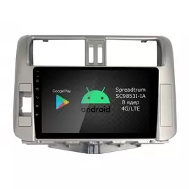 Штатная магнитола Roximo RI-1114 для Toyota Land Cruiser Prado 150, 2009-2014 (Android 10) (+ Камера заднего вида в подарок!)