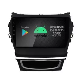 Штатная магнитола Roximo RI-2019 для Hyundai SantaFe 3, 2011-2019 (Android 10) (+ Камера заднего вида в подарок!)