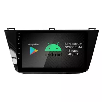 Штатная магнитола Roximo RI-3714 для Volkswagen Tiguan, 2017- (Android 10) (+ Камера заднего вида в подарок!)