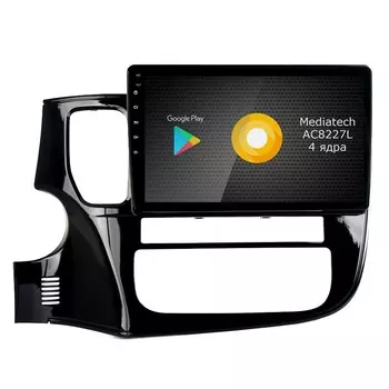 Штатная магнитола Roximo S10 RS-2607 для Mitsubishi Outlander 3 (Android 8.1) (+ Камера заднего вида в подарок!)