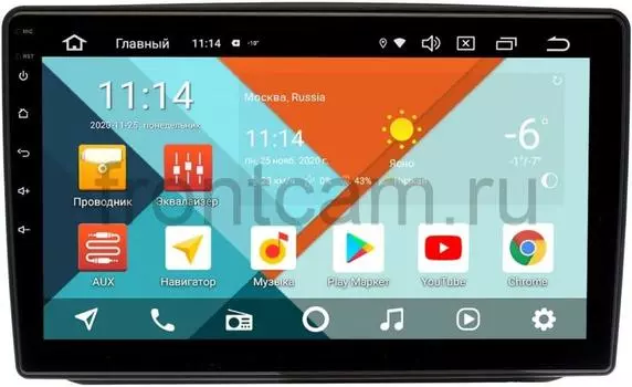 Штатная магнитола Skoda Fabia II 2007-2014 Wide Media KS1089QR-3/32 DSP CarPlay 4G-SIM на Android 10 (+ Камера заднего вида в подарок!)