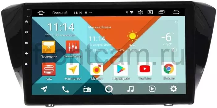 Штатная магнитола Skoda Superb III Wide Media KS1049QR-3/32 DSP CarPlay 4G-SIM на Android 10 (+ Камера заднего вида в подарок!)