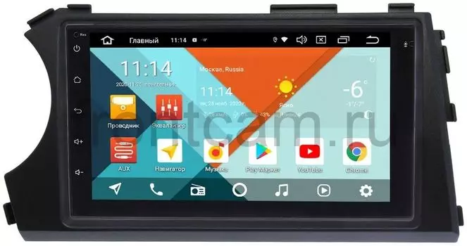 Штатная магнитола SsangYong Kyron, Korando, Actyon Wide Media MT7001PK-2/16-RP-SYAC-42 на Android 9.1 (DSP 3G-SIM) (+ Камера заднего вида в подарок!)