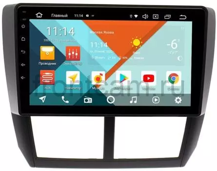 Штатная магнитола Subaru Forester, Impreza 2008-2014 Wide Media KS9080QR-3/32 DSP CarPlay 4G-SIM на Android 10 (+ Камера заднего вида в подарок!)