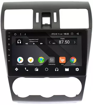 Штатная магнитола Subaru Forester IV 2012-2014, Impreza IV 2012-2015, XV I 2011-2015 Wide Media CF9036-OM-4/64 на Android 9.1 (TS9, DSP, 4G SIM, 4/64GB) (+ Камера заднего вида в подарок!)