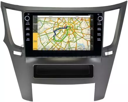 Штатная магнитола Subaru Legacy V 2009-2014, Outback IV 2009-2014 LeTrun 3150-9051 на Android 10 (DSP 2/16 с крутилками) (+ Камера заднего вида в подарок!)