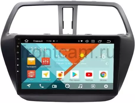 Штатная магнитола Suzuki SX4 II 2013-2018 Wide Media KS9217QM-2/32 DSP CarPlay 4G-SIM на Android 10 (+ Камера заднего вида в подарок!)