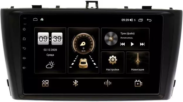 Штатная магнитола Toyota Avensis III 2009-2015 LeTrun 4196-9170 на Android 10 (6/128, DSP, QLed) С оптическим выходом (+ Камера заднего вида в подарок!)