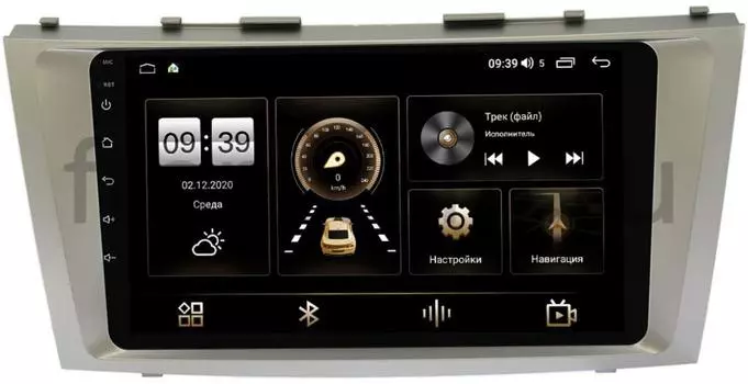 Штатная магнитола Toyota Camry V40 2006-2011 LeTrun 4196-9037 на Android 10 (6/128, DSP, QLed) С оптическим выходом (+ Камера заднего вида в подарок!)