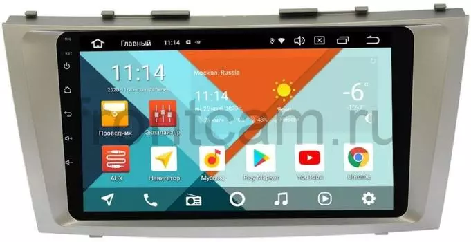 Штатная магнитола Toyota Camry V40 2006-2011 Wide Media KS9037QR-3/32 DSP CarPlay 4G-SIM Android 10 (+ Камера заднего вида в подарок!)