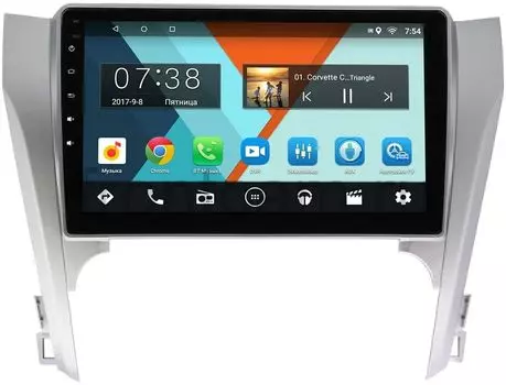 Штатная магнитола Toyota Camry V50 2011-2014 Wide Media MT1061MF-2/16 Android 7.1.1 (для авто без камеры) (+ Камера заднего вида в подарок!)