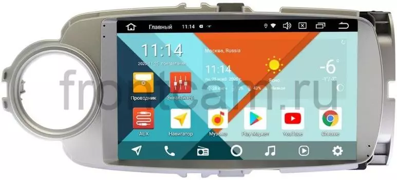 Штатная магнитола Toyota Yaris III (XP130), Vitz III (XP130) 2010-2018 Wide Media KS9245QM-2/32 DSP CarPlay 4G-SIM на Android 10 (+ Камера заднего вида в подарок!)