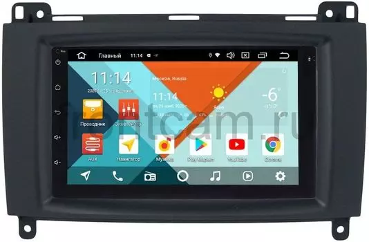 Штатная магнитола Volkswagen Crafter 2006-2016 Wide Media MT7001PK-2/16-RP-MRB-57 на Android 9.1 (DSP 3G-SIM) (+ Камера заднего вида в подарок!)