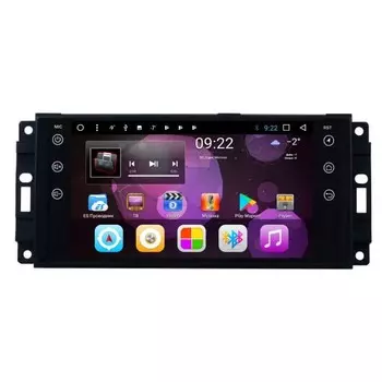 Штатная магнитола vomi ST8718-T8 для Jeep, Dodge, Chrysler 2006-2015 (красная подсветка) Android 8.1 (+ Камера заднего вида в подарок!)