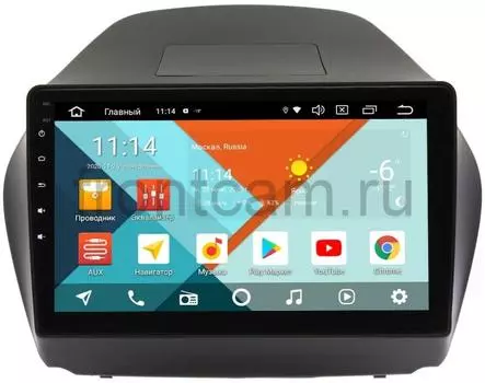 Штатная магнитола Wide Media KS1042QM-2/32 DSP CarPlay 4G-SIM для Hyundai ix35 2010-2015 на Android 10 (для авто с камерой) (+ Камера заднего вида в подарок!)