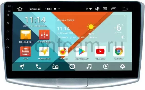 Штатная магнитола Wide Media KS10-047QM-2/32 DSP CarPlay 4G-SIM для Volkswagen Passat CC, Passat B7 2011-2017 на Android 10 (+ Камера заднего вида в подарок!)