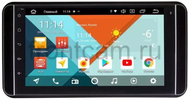 Штатная магнитола Wide Media KS7001QR-3/32-RP-TYUNC-43 для Toyota Universal Android 10(DSP CarPlay 4G-SIM) (+ Камера заднего вида в подарок!)