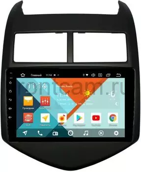 Штатная магнитола Wide Media KS9009QM-2/32 DSP CarPlay 4G-SIM для Chevrolet Aveo II 2011-2018 на Android 10 (+ Камера заднего вида в подарок!)