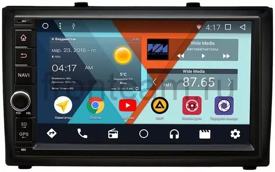 Штатная магнитола Wide Media WM-VS7A706-OC-2/32-RP-HDi20-31 для Hyundai i20 I 2008-2012 Android 8.0 (+ Камера заднего вида в подарок!)