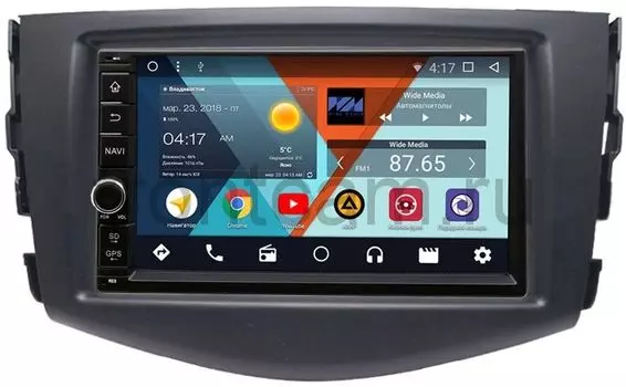 Штатная магнитола Wide Media WM-VS7A706-OC-2/32-RP-TYRV3Xb-13 для Toyota RAV4 (XA30) 2006-2013 Android 8.0 (+ Камера заднего вида в подарок!)