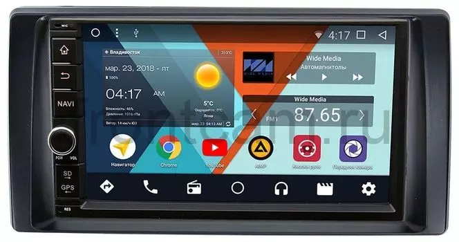 Штатная магнитола Wide Media WM-VS7A706-OC-2/32-RP-TYCA3Xc-10 для Toyota Camry V30 2001-2006 Android 8.0 (+ Камера заднего вида в подарок!)