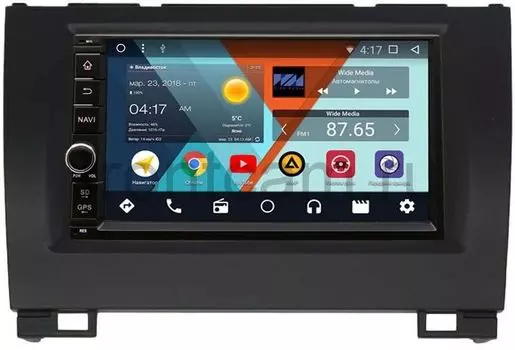 Штатная магнитола Wide Media WM-VS7A706-OC-2/32-RP-GWH-34 для Great Wall Hover H3 2010-2014, Hover H5 2010-2018 Android 8.0 (+ Камера заднего вида в подарок!)