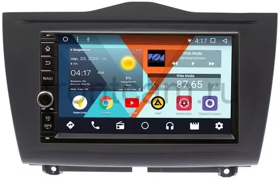 Штатная магнитола Wide Media WM-VS7A706-OC-2/32-RP-LDGRFL-75 для Lada Granta I 2018-2019 Android 8.0 (+ Камера заднего вида в подарок!)