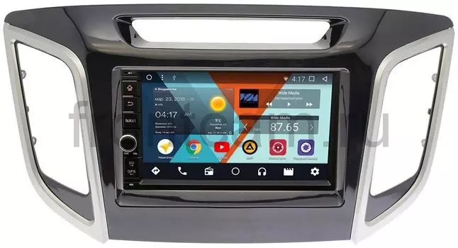 Штатная магнитола Wide Media WM-VS7A706-OC-2/32-RP-HDI25N-111 для Hyundai Creta 2016-2019 Android 8.0 (+ Камера заднего вида в подарок!)