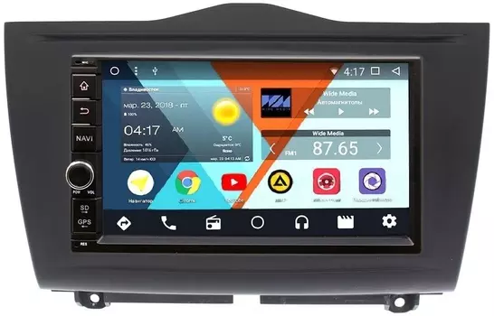 Штатная магнитола Wide Media WM-VS7A706NB-1/16-RP-LDGRFL-75 для Lada Granta FL I 2018-2019 Android 7.1.2 (+ Камера заднего вида в подарок!)