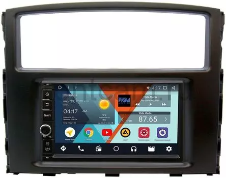 Штатная магнитола WM-VS7A706-OC-2/32-RP-MMPJ7Xc-24 для Mitsubishi Pajero IV 2006-2018 Wide Media Android 8.0 (+ Камера заднего вида в подарок!)