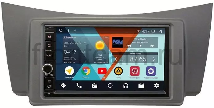 Штатная магнитола WM-VS7A706-OC-2/32-RP-LF320-25 для Lifan Smily I (320) 2008-2014 Wide Media Android 8.0 (+ Камера заднего вида в подарок!)