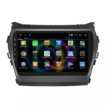 Штатное головное устройство MyDean B209 для Hyundai Santa Fe (2013-2018) (+ Камера заднего вида в подарок!)