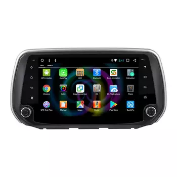 Штатное головное устройство MyDean B802 для Hyundai Santa Fe (2018-) (+ Камера заднего вида в подарок!)