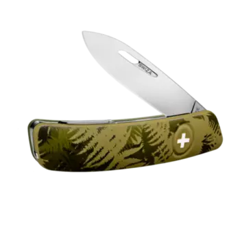 Швейцарский нож SWIZA C01 Camouflage, 95 мм, 6 функций, хаки (+ Антисептик-спрей для рук в подарок!)