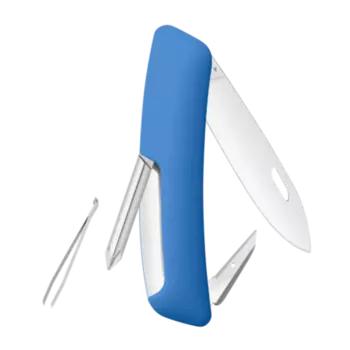 Швейцарский нож SWIZA D02 Standard, 95 мм, 6 функций, синий (+ Антисептик-спрей для рук в подарок!)