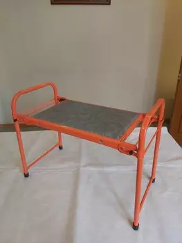 Скамейка садовая Волжаночка СП-003 ЛЮКС в коробке (+ Антисептик-спрей для рук в подарок!)