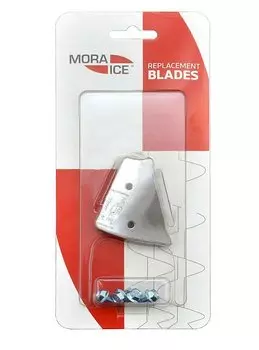 Сменные ножи MORA ICE для ручного ледобура Micro, Arctic, Expert Pro 110 мм (с болтами для крепления) (+ Антисептик-спрей для рук в подарок!)