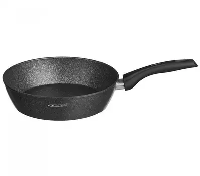 Сотейник Катунь Базальт КТ-АЛ03-СТ24, 24см б/кр а/пр глубокий 6,0см