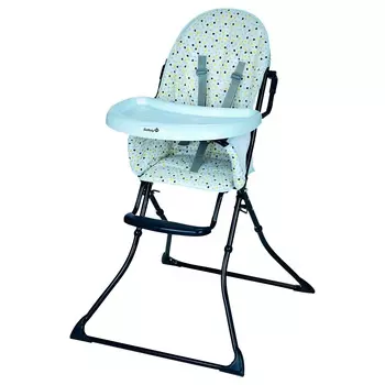 Стульчик для кормления Safety 1st Kanji Grey Patches (+ Защитный чехол СМЕШАРИКИ в подарок!)