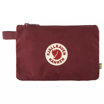 Сумка для аксессуаров Fjallraven Kanken Gear Pocket, темно-красная, 21х0,5х14 см